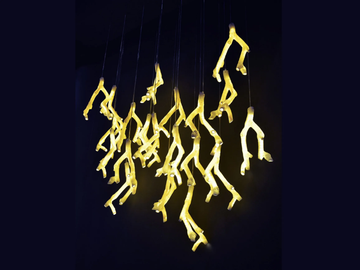 PHOTOGENESIS - LED porcelain pendant lamp by Fos Ceramiche - view 2
